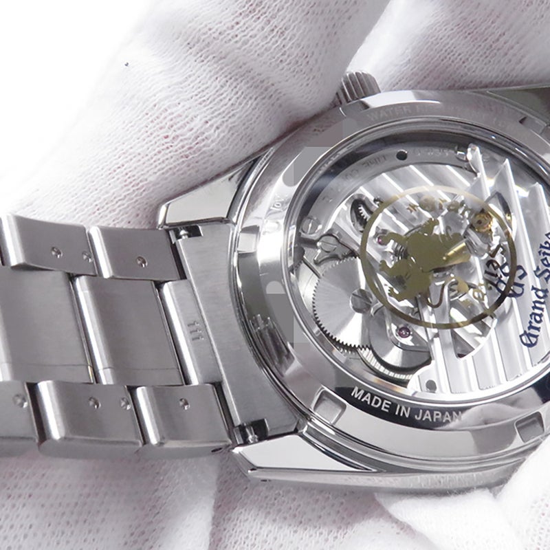 セイコー グランドセイコー ヘリテージコレクション SBGA445 SEIKO 腕時計 ライトグレー文字盤 大雪