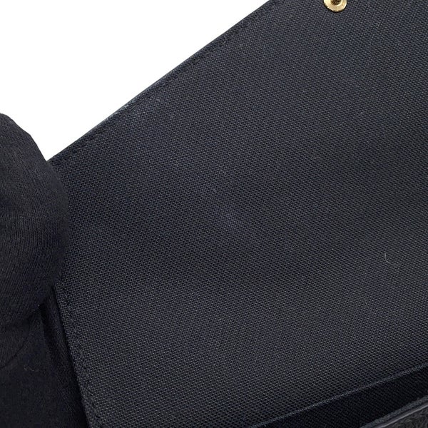 ルイヴィトン チェーンウォレット モノグラム・アンプラント ポシェット・フェリシー M82477 LOUIS VUITTON ブラック 黒