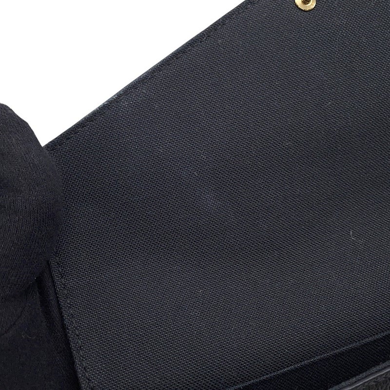 ルイヴィトン チェーンウォレット モノグラム・アンプラント ポシェット・フェリシー M82477 LOUIS VUITTON ブラック 黒