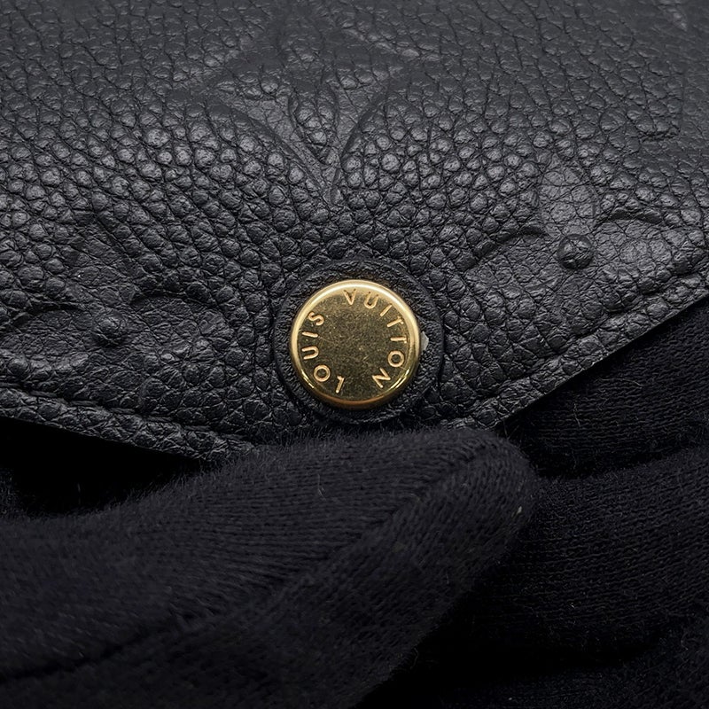 ルイヴィトン チェーンウォレット モノグラム・アンプラント ポシェット・フェリシー M82477 LOUIS VUITTON ブラック 黒