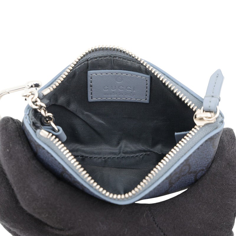 グッチ キーケース キーポーチ GGスプリーム/レザー 820666 GUCCI 財布