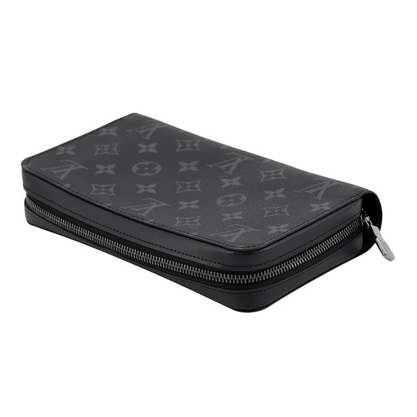 ルイヴィトン 長財布 モノグラム・エクリプス ジッピーXL M61698 LOUIS VUITTON 財布 メンズ 黒 ブラック 新型金具
