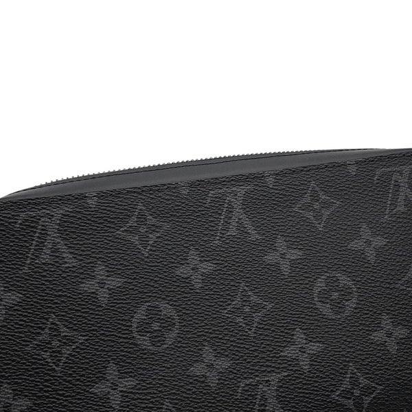 ルイヴィトン 長財布 モノグラム・エクリプス ジッピーXL M61698 LOUIS VUITTON 財布 メンズ 黒 ブラック 新型金具