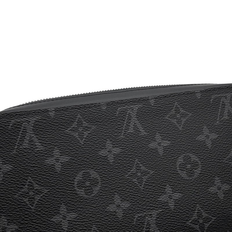 ルイヴィトン 長財布 モノグラム・エクリプス ジッピーXL M61698 LOUIS VUITTON 財布 メンズ 黒 ブラック 新型金具