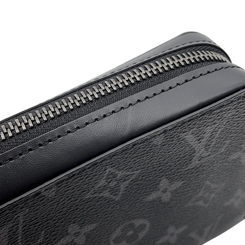 ルイヴィトン 長財布 モノグラム・エクリプス ジッピーXL M61698 LOUIS VUITTON 財布 メンズ 黒 ブラック 新型金具