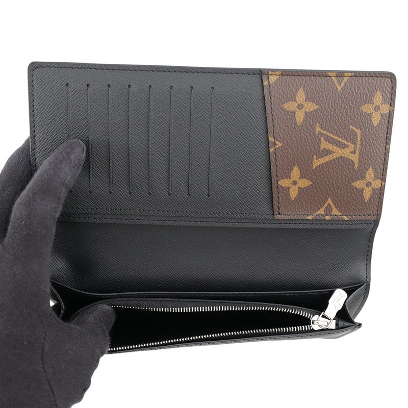 ルイヴィトン 長財布 モノグラム・マカサー ポルトフォイユ・ブラザ M69410 LOUIS VUITTON ヴィトン 財布