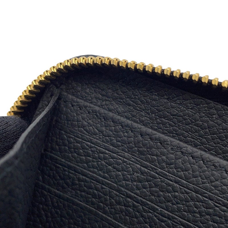 ルイヴィトン 長財布 モノグラム・アンプラント ジッピー・ウォレット M61864 LOUIS VUITTON 財布 黒 ブラック