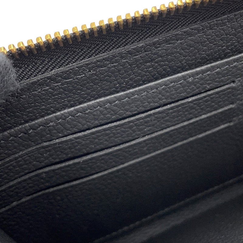 ルイヴィトン 長財布 モノグラム・アンプラント ジッピー・ウォレット M61864 LOUIS VUITTON 財布 黒 ブラック