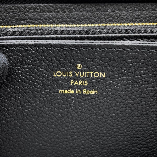 ルイヴィトン 長財布 モノグラム・アンプラント ジッピー・ウォレット M61864 LOUIS VUITTON 財布 黒 ブラック