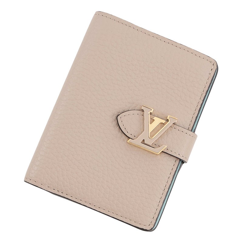 ルイヴィトン 二つ折り財布 トリヨンレザー LV ヴェルティカル ウォレット コンパクト M82198 LOUIS VUITTON 財布