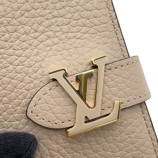 ルイヴィトン 二つ折り財布 トリヨンレザー LV ヴェルティカル ウォレット コンパクト M82198 LOUIS VUITTON 財布