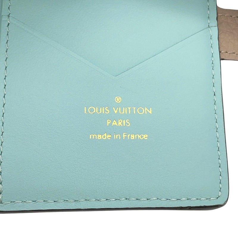 ルイヴィトン 二つ折り財布 トリヨンレザー LV ヴェルティカル ウォレット コンパクト M82198 LOUIS VUITTON 財布