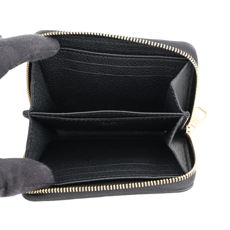 ルイヴィトン コインケース モノグラム・アンプラント ジッピー・コイン パース M28797 LOUIS VUITTON 財布 黒 ブラック