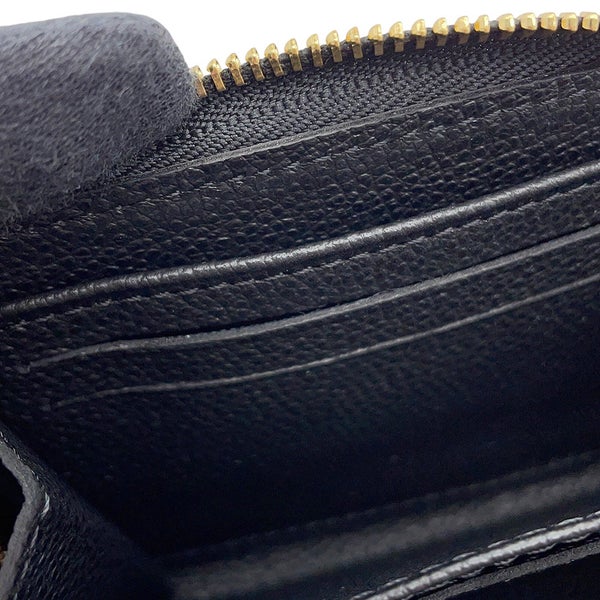 ルイヴィトン コインケース モノグラム・アンプラント ジッピー・コイン パース M28797 LOUIS VUITTON 財布 黒 ブラック