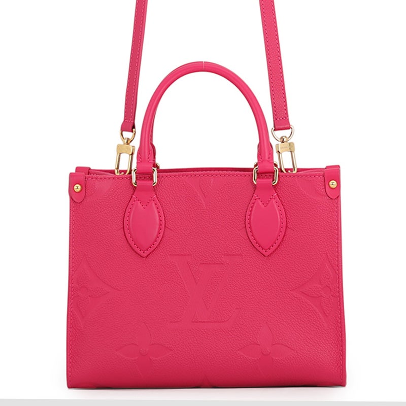 ルイヴィトン ハンドバッグ モノグラム・アンプラント オンザゴーPM M45660 LOUIS VUITTON 2wayショルダーバッグ