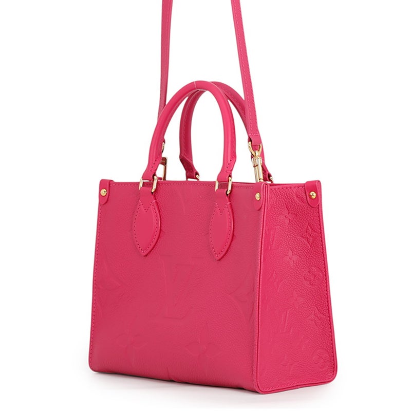ルイヴィトン ハンドバッグ モノグラム・アンプラント オンザゴーPM M45660 LOUIS VUITTON 2wayショルダーバッグ