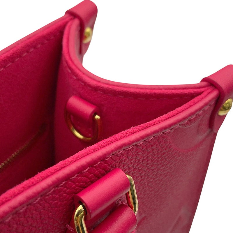 ルイヴィトン ハンドバッグ モノグラム・アンプラント オンザゴーPM M45660 LOUIS VUITTON 2wayショルダーバッグ