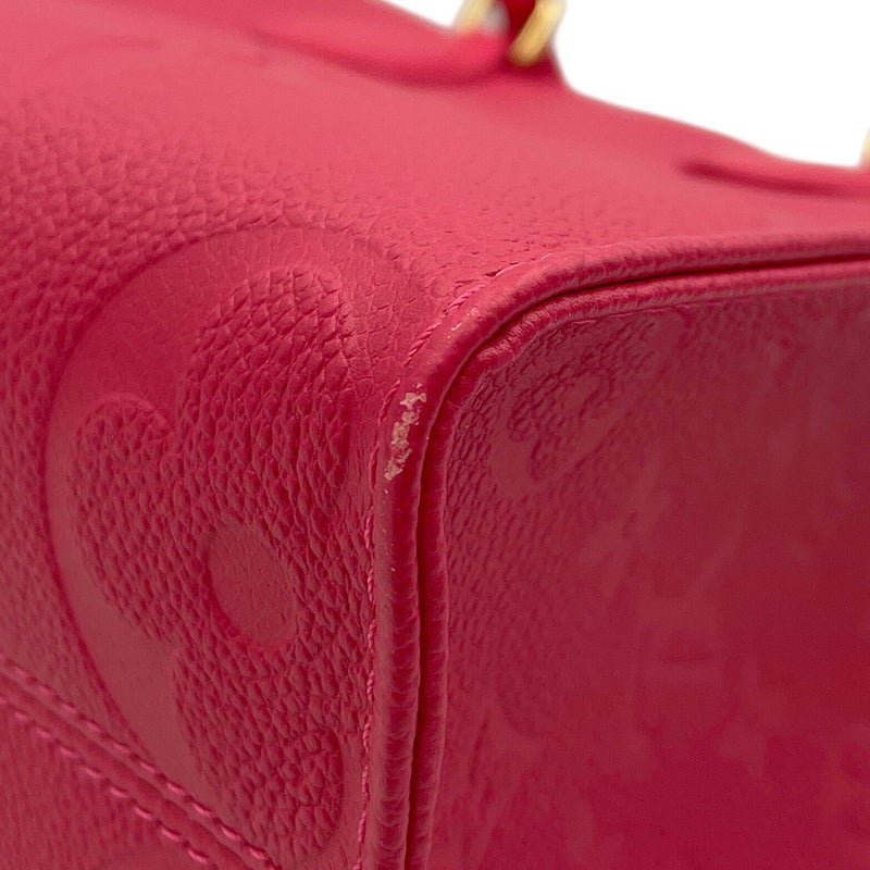 ルイヴィトン ハンドバッグ モノグラム・アンプラント オンザゴーPM M45660 LOUIS VUITTON 2wayショルダーバッグ