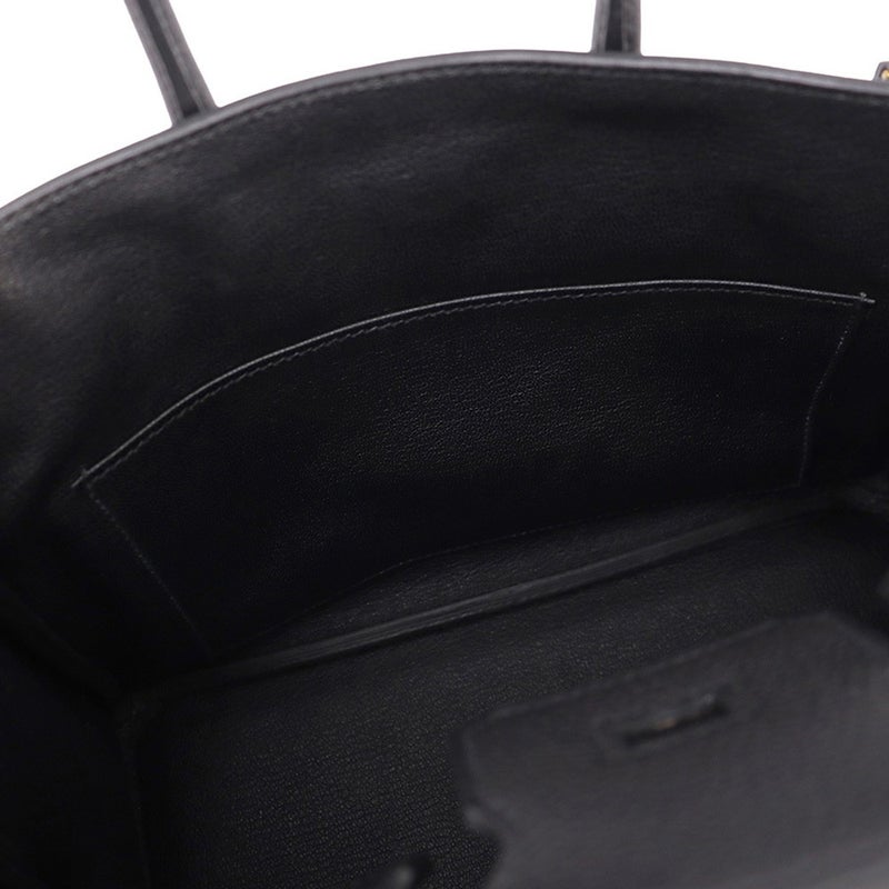 エルメス バーキン25 ブラック/ゴールド金具 トゴ G刻印 HERMES Birkin ハンドバッグ 黒