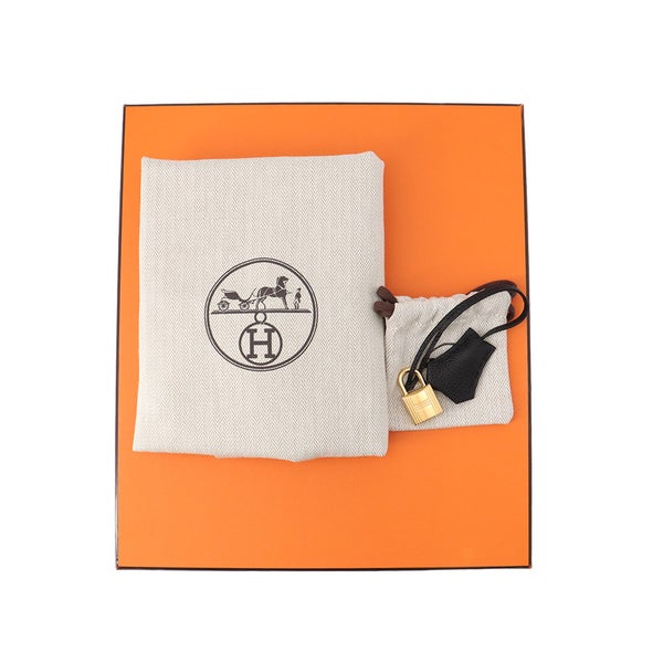 エルメス バーキン25 ブラック/ゴールド金具 トゴ G刻印 HERMES Birkin ハンドバッグ 黒