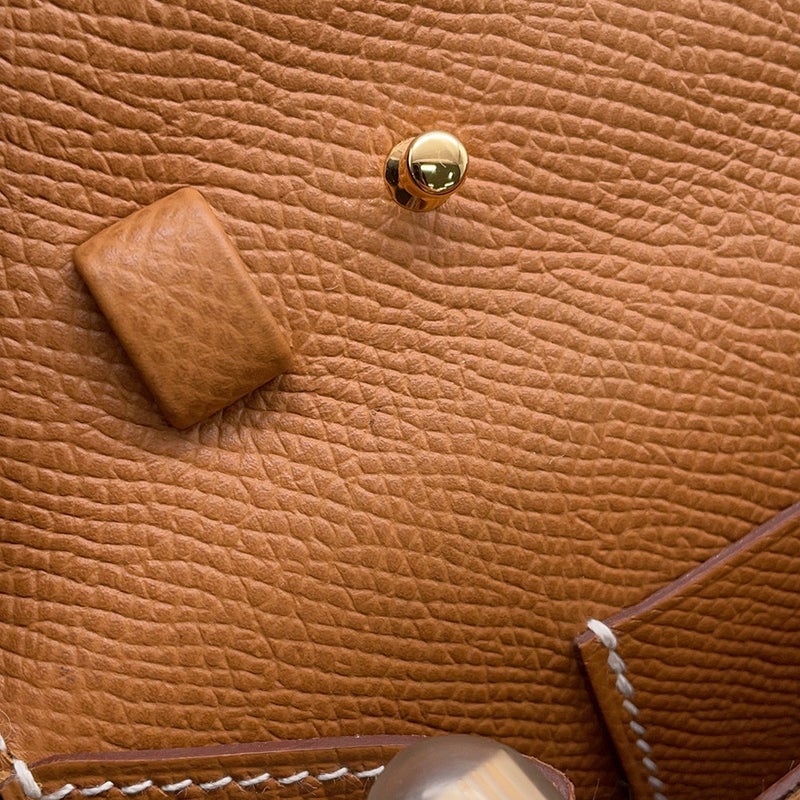エルメス ケリーウォレット ロング トゥーゴーゴールド/ゴールド金具 エプソン K刻印 財布