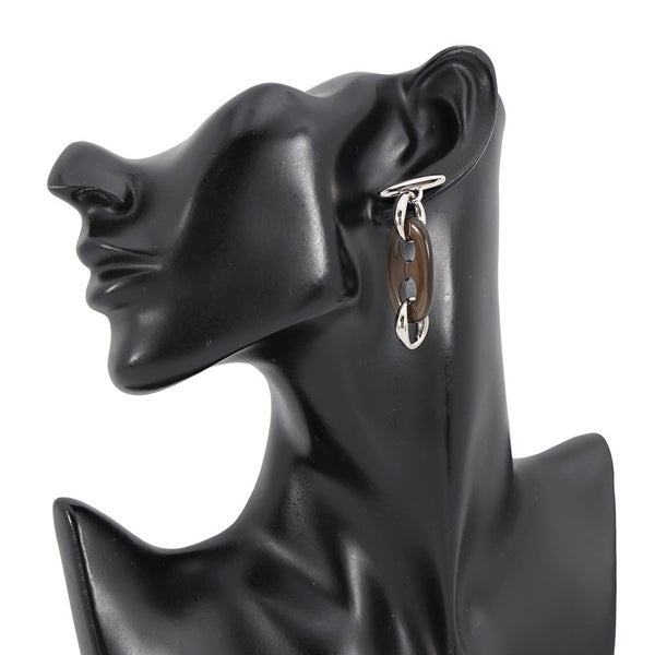エルメス ピアス リヴァージュPM バッファローホーン/メタル HERMES アクセサリー
