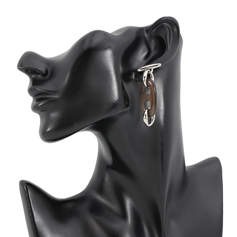 エルメス ピアス リヴァージュPM バッファローホーン/メタル HERMES アクセサリー