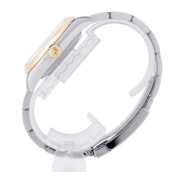 ロレックス オイスターパーペチュアル SS/K18YG ランダムシリアル ルーレット 126003 ROLEX 腕時計 スレート文字盤