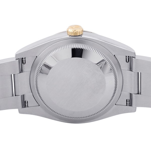 ロレックス オイスターパーペチュアル SS/K18YG ランダムシリアル ルーレット 126003 ROLEX 腕時計 スレート文字盤