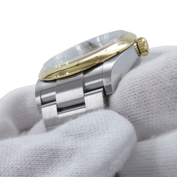 ロレックス オイスターパーペチュアル SS/K18YG ランダムシリアル ルーレット 126003 ROLEX 腕時計 スレート文字盤