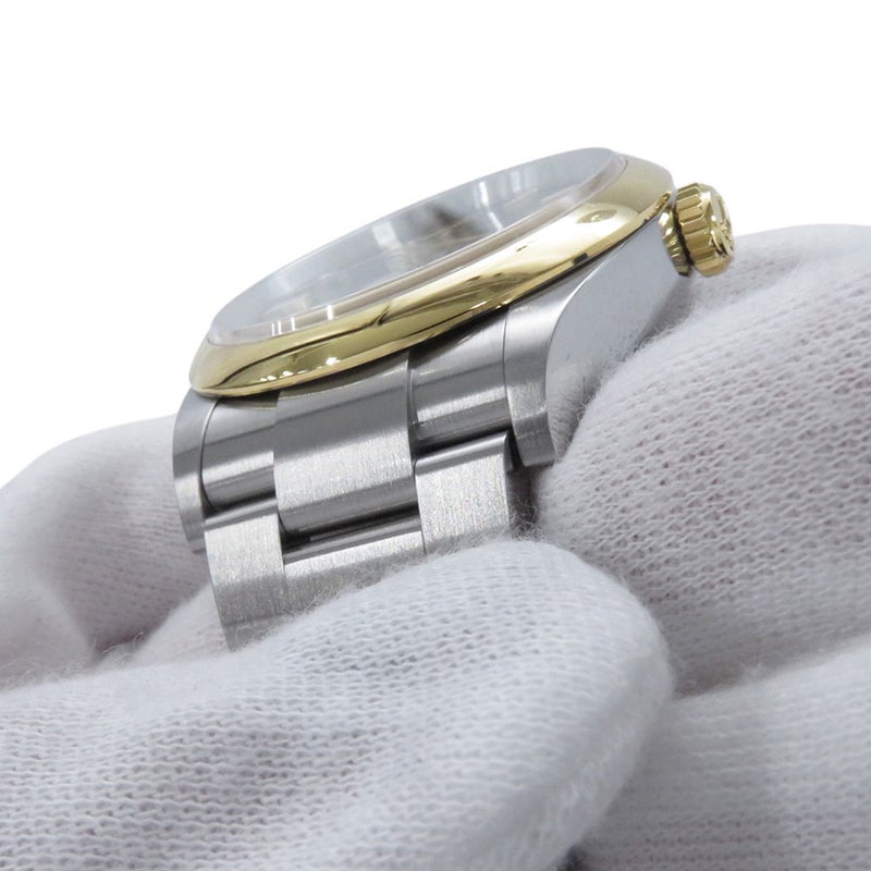 ロレックス オイスターパーペチュアル SS/K18YG ランダムシリアル ルーレット 126003 ROLEX 腕時計 スレート文字盤