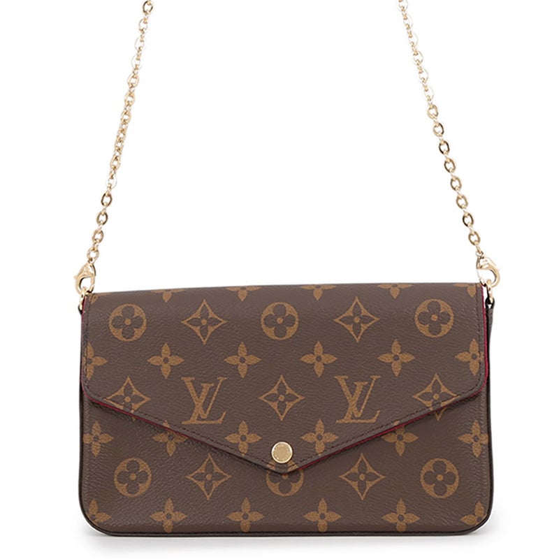 ルイヴィトン チェーンウォレット モノグラム ポシェット・フェリシー M81896 LOUIS VUITTON ショルダーバッグ