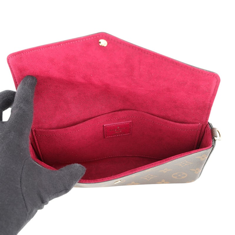 ルイヴィトン チェーンウォレット モノグラム ポシェット・フェリシー M81896 LOUIS VUITTON ショルダーバッグ