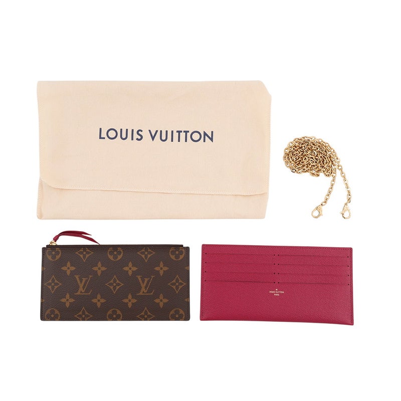 ルイヴィトン チェーンウォレット モノグラム ポシェット・フェリシー M81896 LOUIS VUITTON ショルダーバッグ