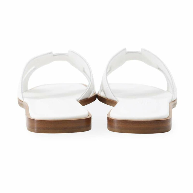 エルメス サンダル オラン レディースサイズ37 HERMES 靴 白