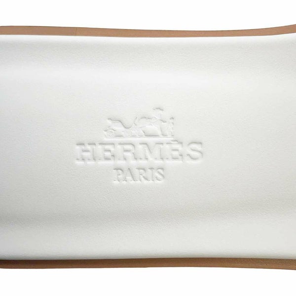 エルメス サンダル オラン レディースサイズ37 HERMES 靴 白