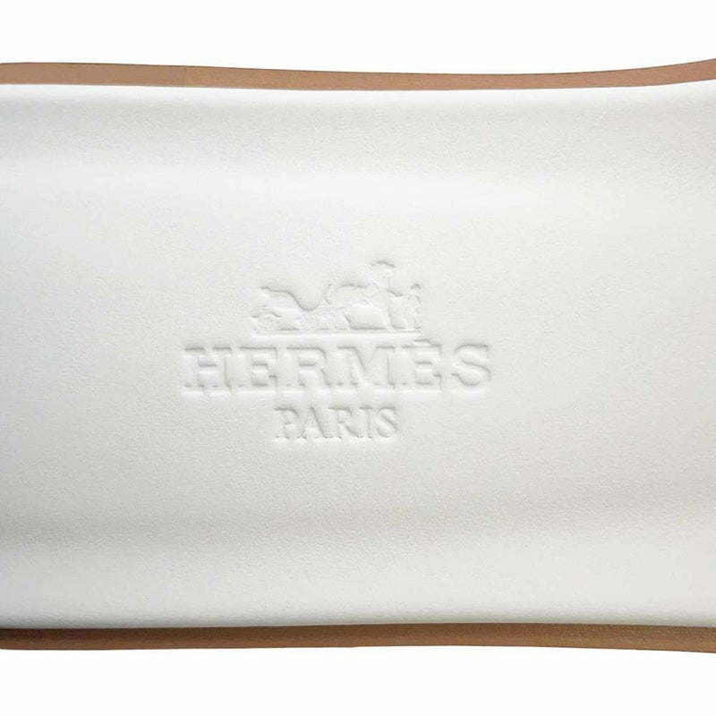 エルメス サンダル オラン レディースサイズ37 HERMES 靴 白