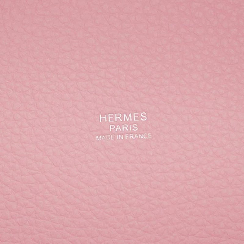 エルメス ハンドバッグ ピコタンロックMM ローズサクラ/シルバー金具 トリヨンクレマンス B刻印