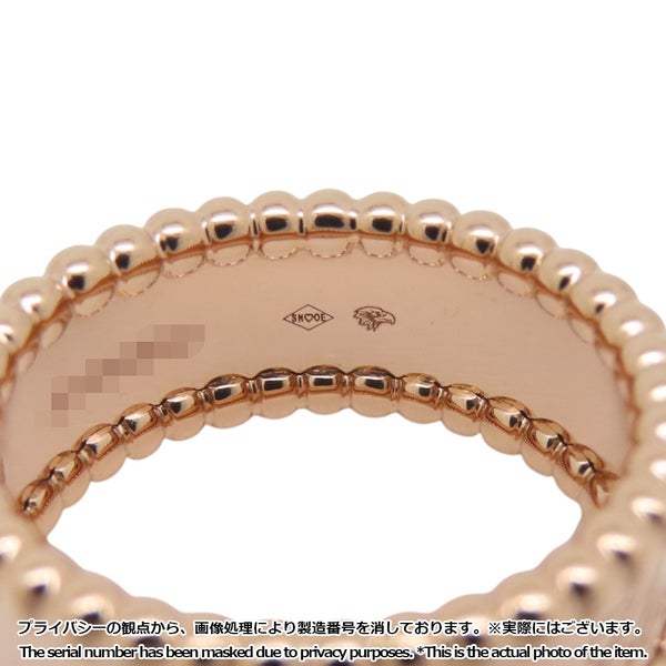 ヴァンクリーフ＆アーペル リング ペルレ シニアチュール K18PGピンクゴールド サイズ51 VCARN32400 指輪