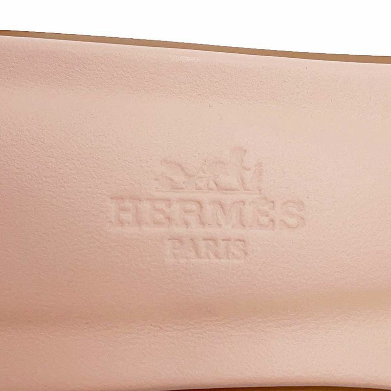 エルメス サンダル オラン ヴォーエプソン レディースサイズ36 1/2 HERMES 靴