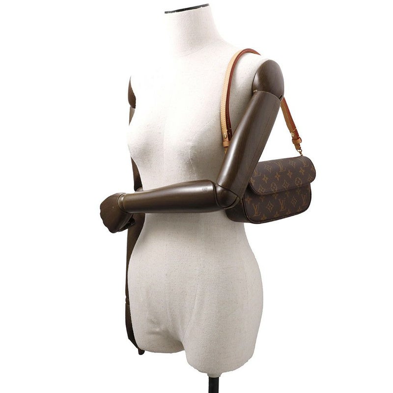 ルイヴィトン ショルダーバッグ モノグラム ウォレット オン チェーン・アイビー M81911 ブラウン