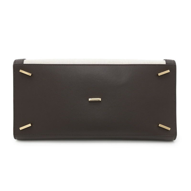 フェラガモ ハンドバッグ ハグ Hug S キャンバス カーフレザー 216377 Ferragamo 2way