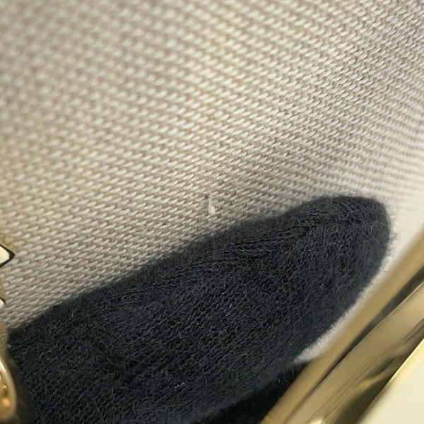 フェラガモ ハンドバッグ ハグ Hug S キャンバス カーフレザー 216377 Ferragamo 2way