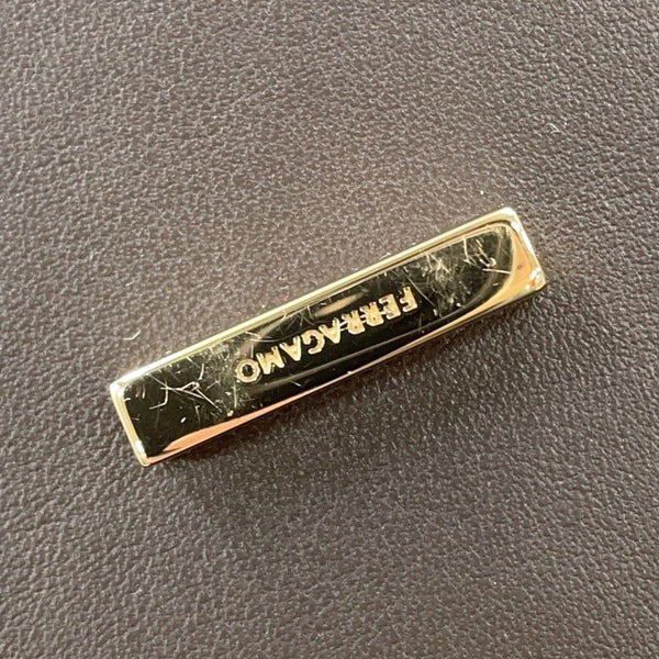 フェラガモ ハンドバッグ ハグ Hug S キャンバス カーフレザー 216377 Ferragamo 2way