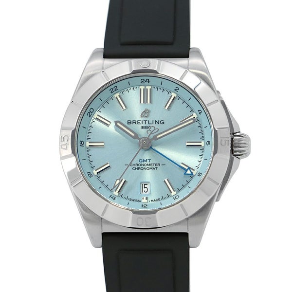 ブライトリング クロノマット オートマチック GMT 40 P32398101C1S2 BREITLING 腕時計 アイスブルー文字盤