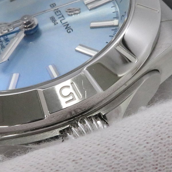 ブライトリング クロノマット オートマチック GMT 40 P32398101C1S2 BREITLING 腕時計 アイスブルー文字盤