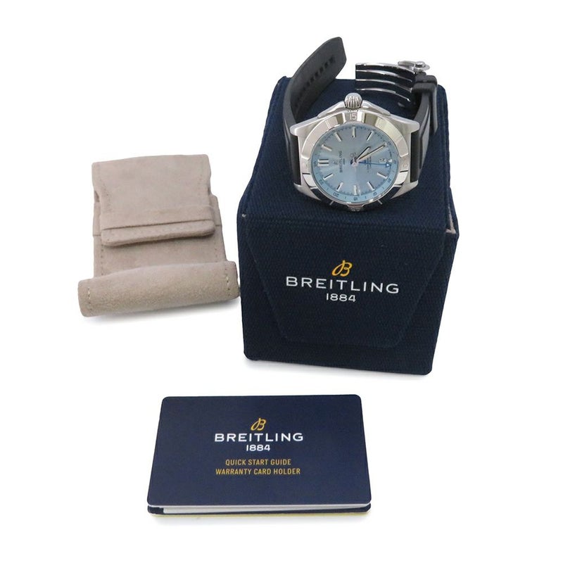ブライトリング クロノマット オートマチック GMT 40 P32398101C1S2 BREITLING 腕時計 アイスブルー文字盤