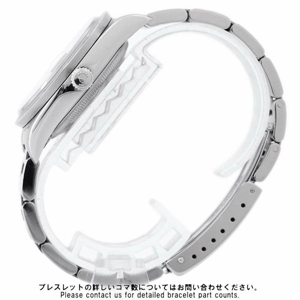 ロレックス オイスターパーペチュアル デイト U番 15210 ROLEX 腕時計 ピンク文字盤 飛びアラビア