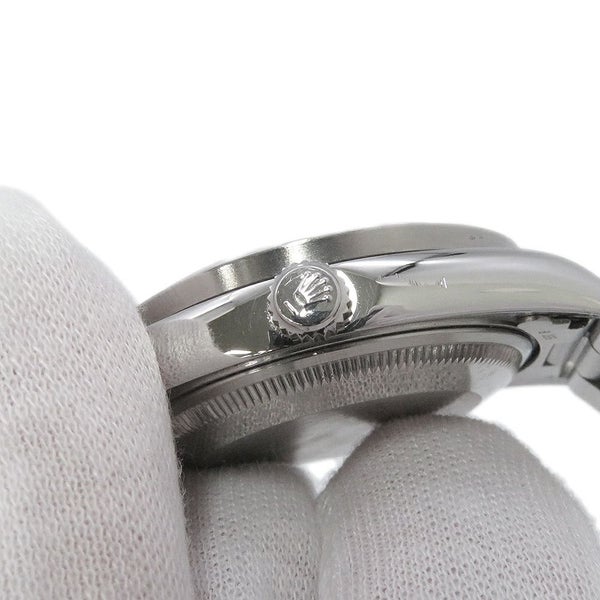 ロレックス オイスターパーペチュアル デイト U番 15210 ROLEX 腕時計 ピンク文字盤 飛びアラビア