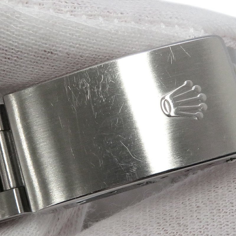 ロレックス オイスターパーペチュアル デイト U番 15210 ROLEX 腕時計 ピンク文字盤 飛びアラビア